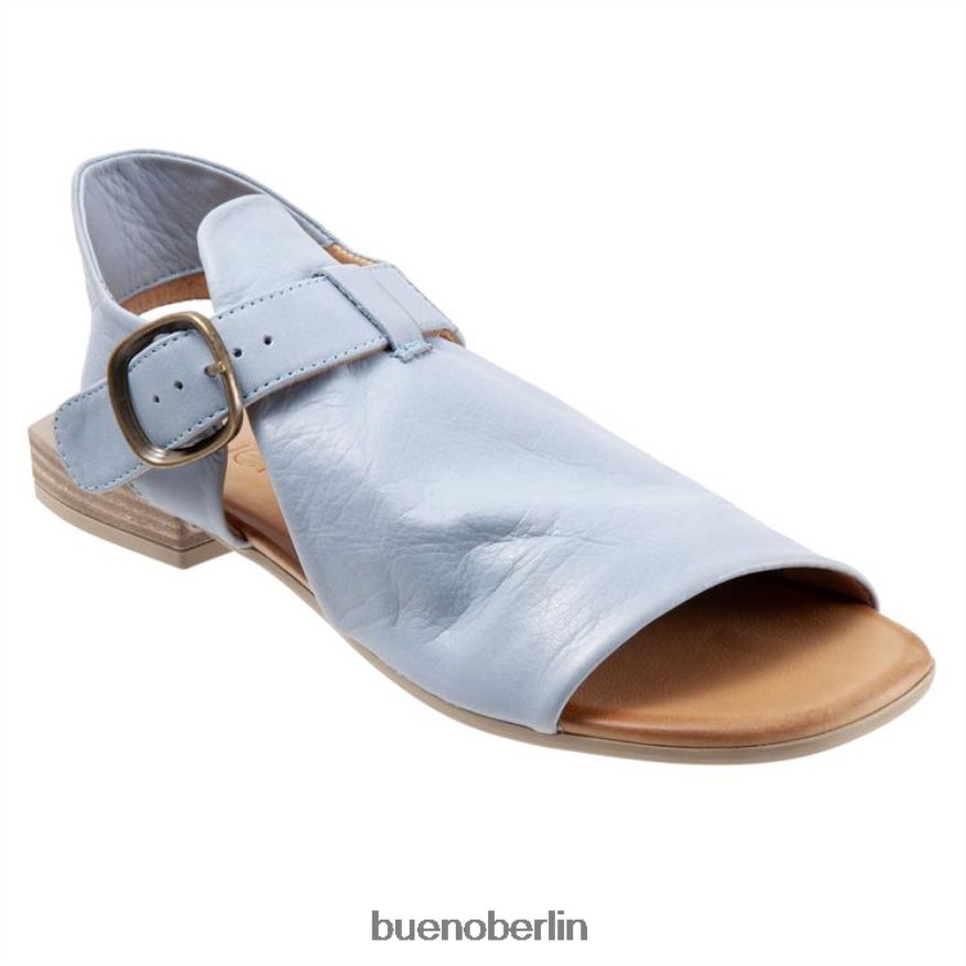 Bueno Footwear ava L08J227 Wohnungen puderblau Frauen