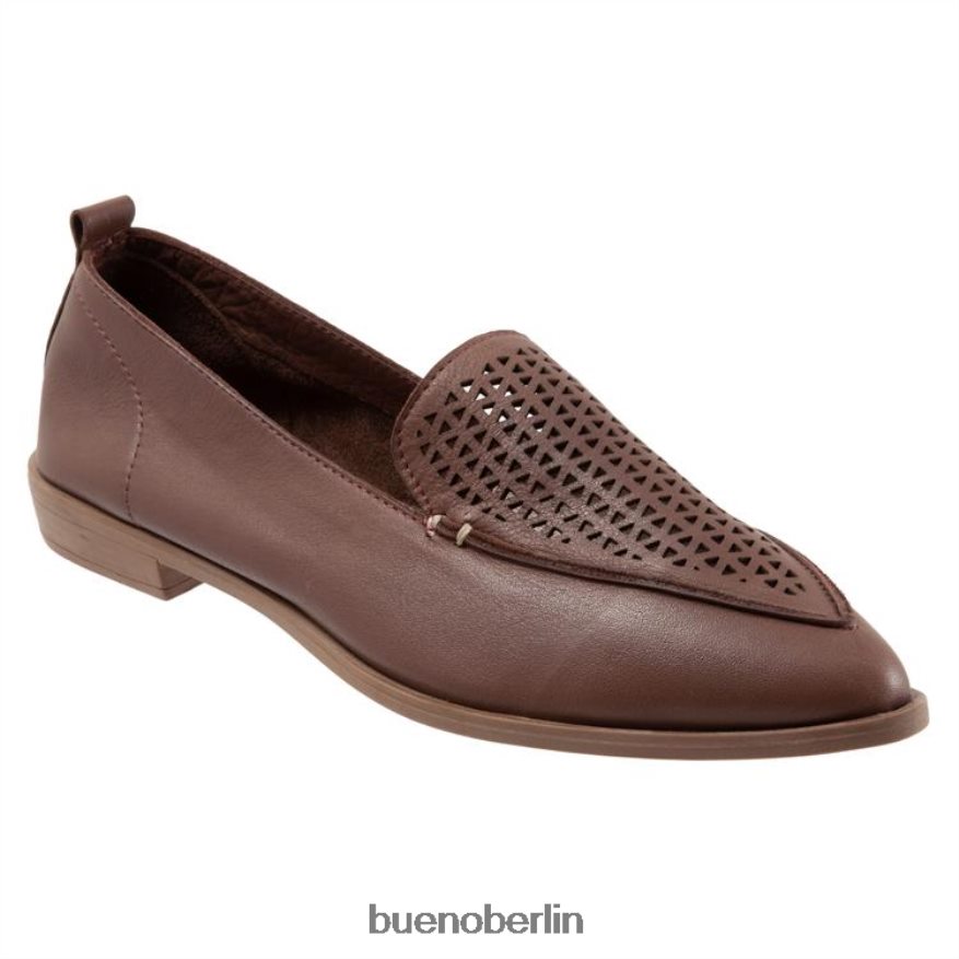 Bueno Footwear blazey L08J147 Wohnungen dunkelbraun Frauen