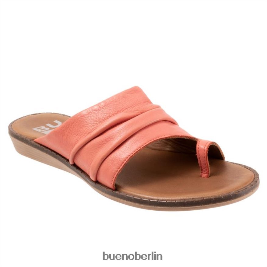 Bueno Footwear dani L08J116 Wohnungen Koralle Frauen