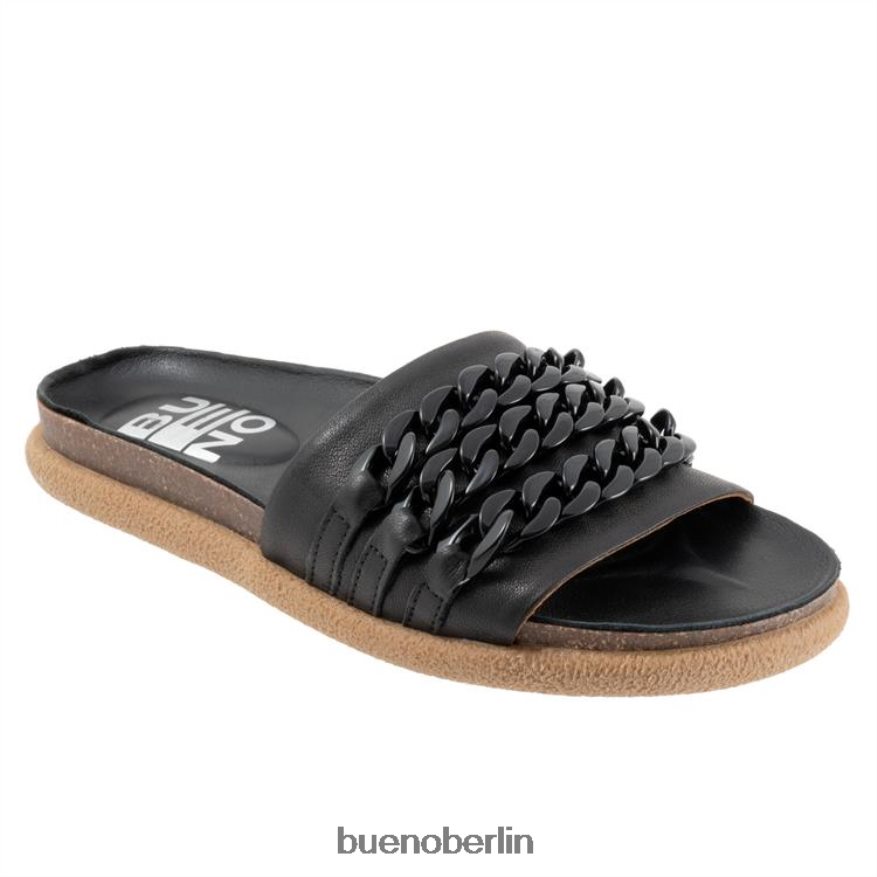 Bueno Footwear emelia L08J93 Wohnungen Schwarz Frauen