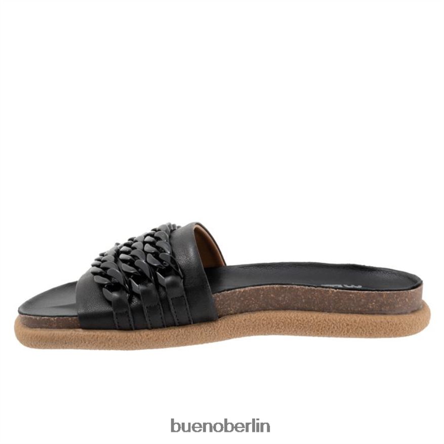 Bueno Footwear emelia L08J93 Wohnungen Schwarz Frauen