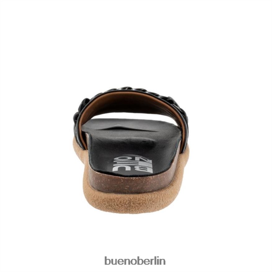 Bueno Footwear emelia L08J93 Wohnungen Schwarz Frauen