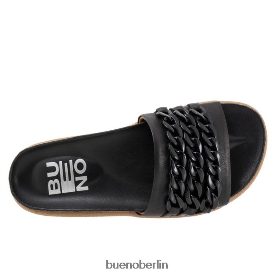 Bueno Footwear emelia L08J93 Wohnungen Schwarz Frauen