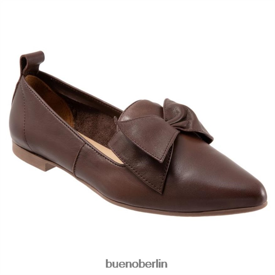 Bueno Footwear illy L08J140 Wohnungen Kaffee Frauen
