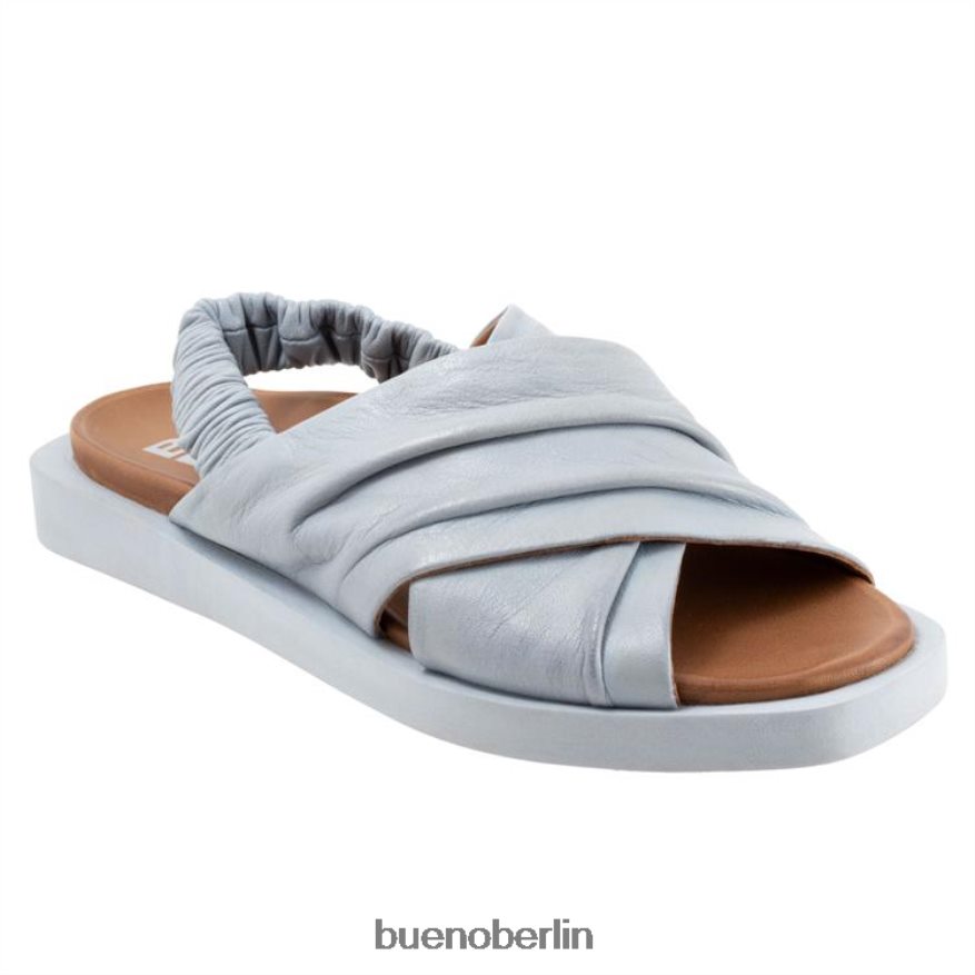 Bueno Footwear janessa L08J121 Wohnungen puderblau Frauen