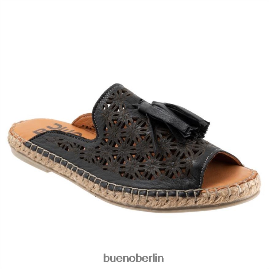 Bueno Footwear naven L08J160 Wohnungen Schwarz Frauen