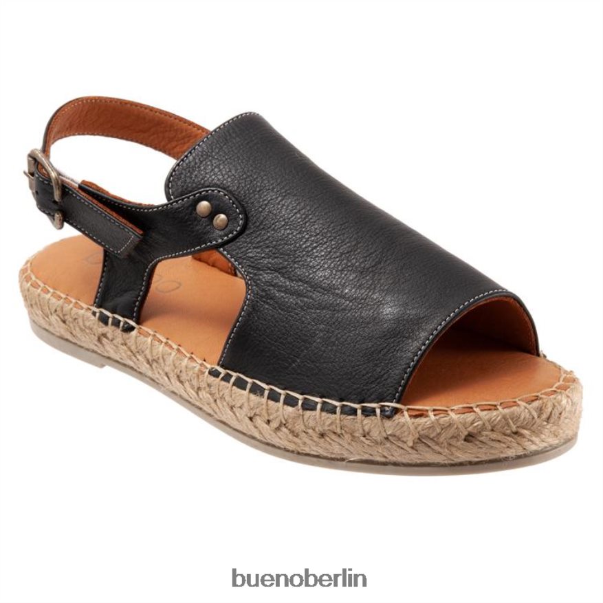 Bueno Footwear nia L08J236 Wohnungen Schwarz Frauen