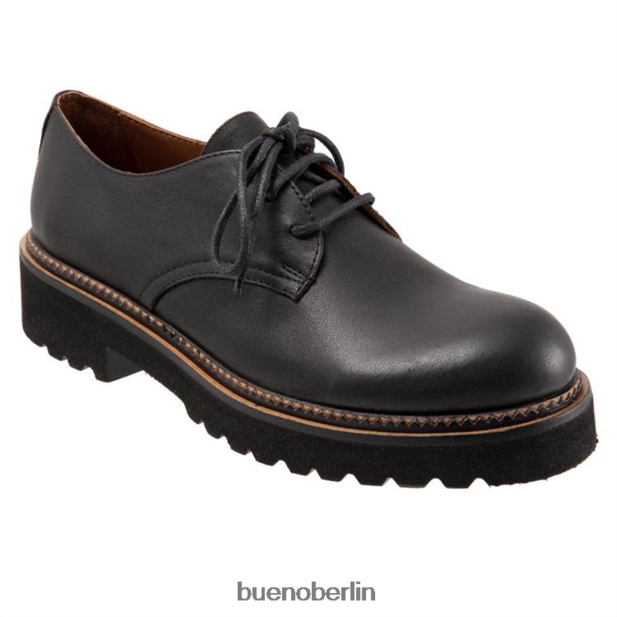 Bueno Footwear und ich L08J214 Wohnungen Schwarz Frauen