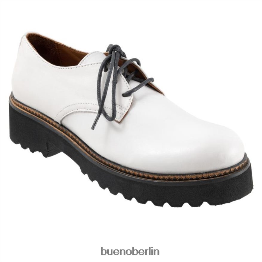 Bueno Footwear und ich L08J215 Wohnungen Weiß Frauen