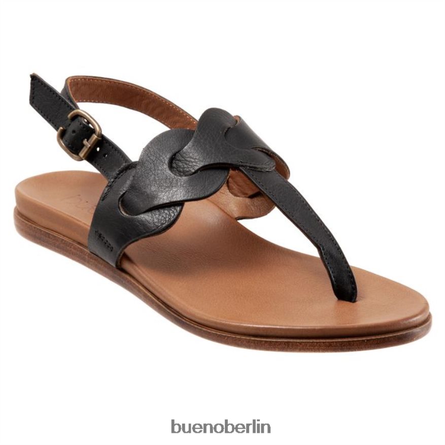 Bueno Footwear whitney L08J170 Wohnungen Schwarz Frauen