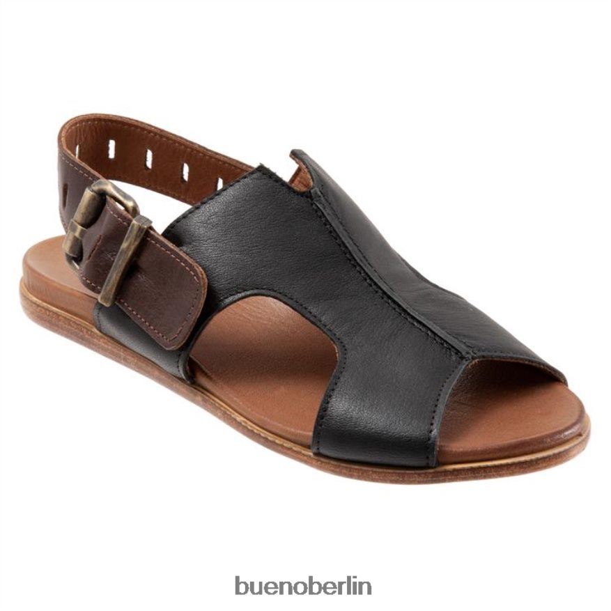 Bueno Footwear willa L08J248 Wohnungen Schwarz Frauen